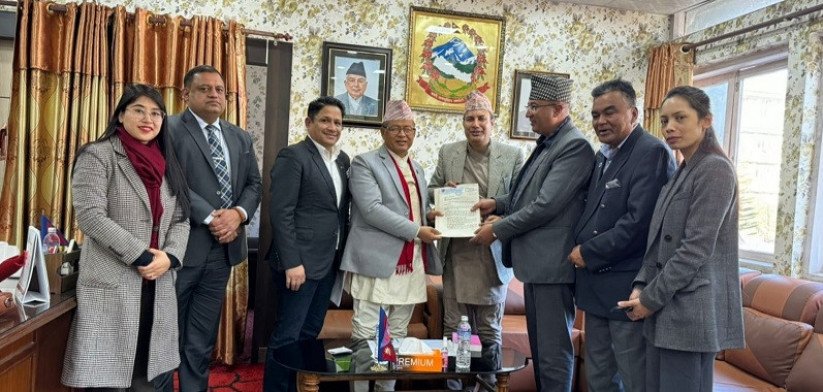 नेपाल उद्योग वाणिज्य महासंघ र कानून मन्त्री गुरुङबिच सम्झौता
