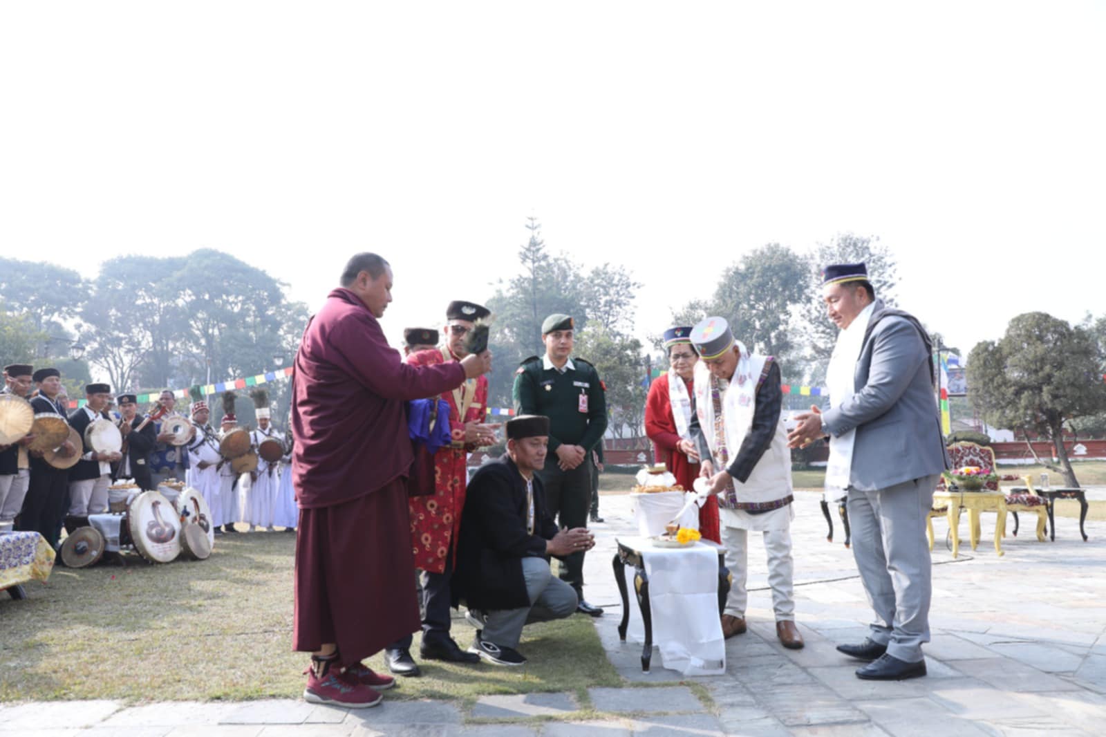 राष्ट्रपति पौडेलद्वारा दीप प्रज्वलन गरी सोनाम ल्होसारको शुभारम्भ (तस्बिरहरु)