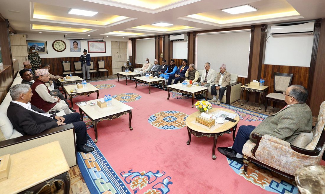 उपराष्ट्रपतिमा सत्तारुढ गठबन्धन आवद्ध तीन दलको दाबी, निर्णय गर्न बैठक जारी