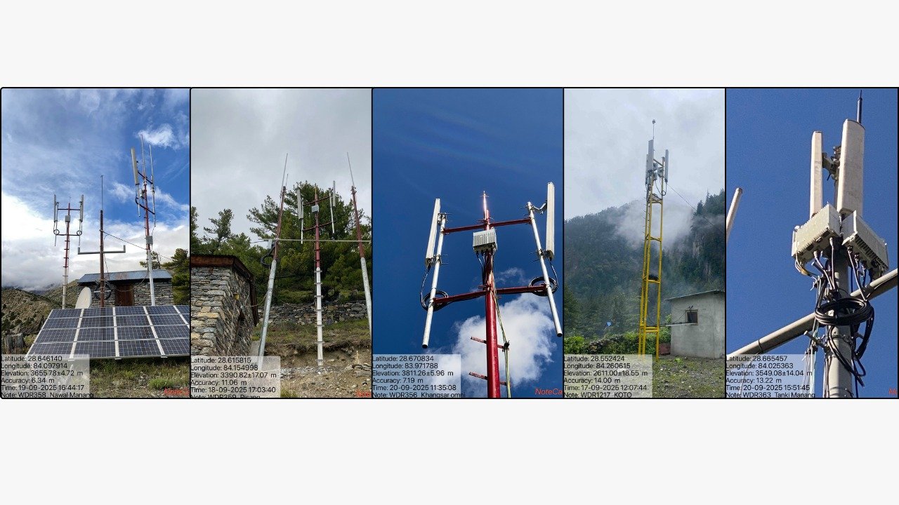 नेपाल टेलिकमद्वारा मनाङका दुर्गम स्थानहरूमा फोरजी सेवा विस्तार