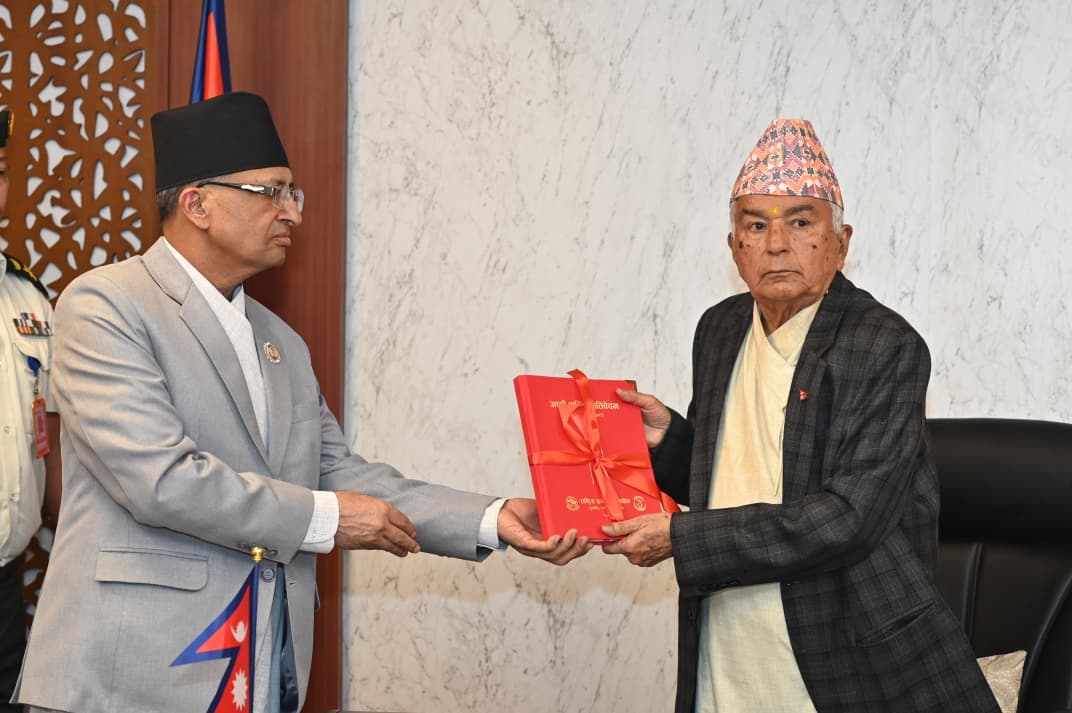 राष्ट्रपति पौडेलसमक्ष राष्ट्रिय समावेशी आयोगको वार्षिक प्रतिवेदन पेश