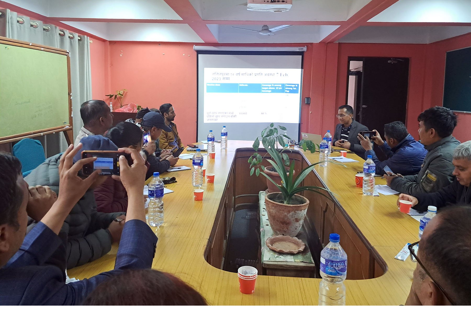 स्वास्थ्य कार्यालय ललितपुर-अन्तरक्रिया