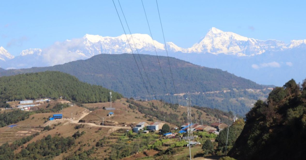भोजपुरको सुन्तले डाँडा र हिमशृखङ्ला