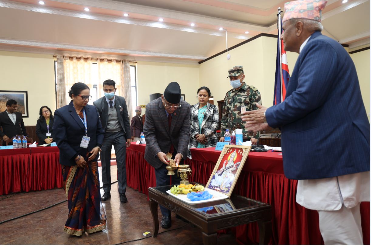विश्वविद्यालयको ७५औँ बैठक समारोहको समुद्घाटन