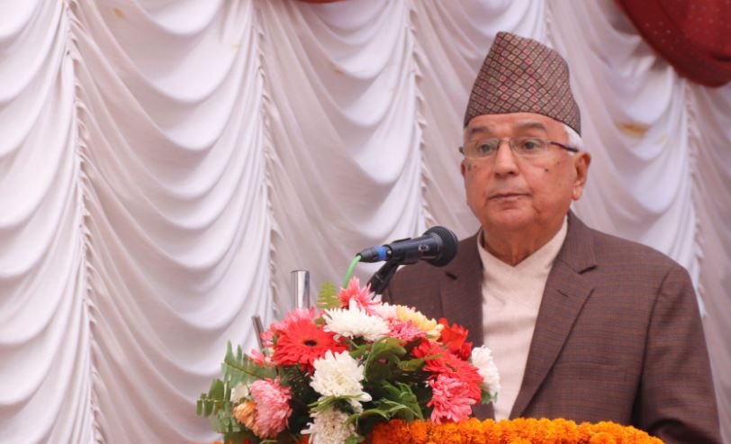 राष्ट्रपति पौडेल प्रतिमा अनावरण कार्यक्रममा