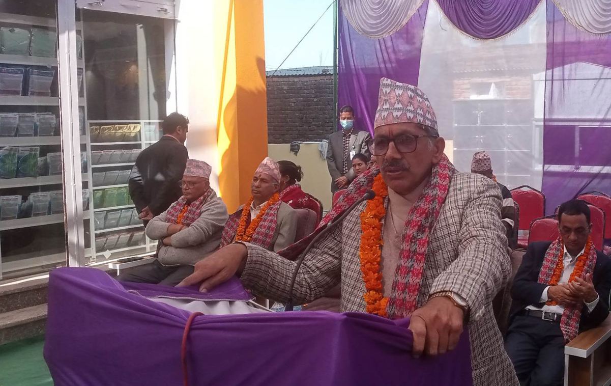 कृषि मार्ट कार्यक्रममा प्रदेश प्रमुख जोशी