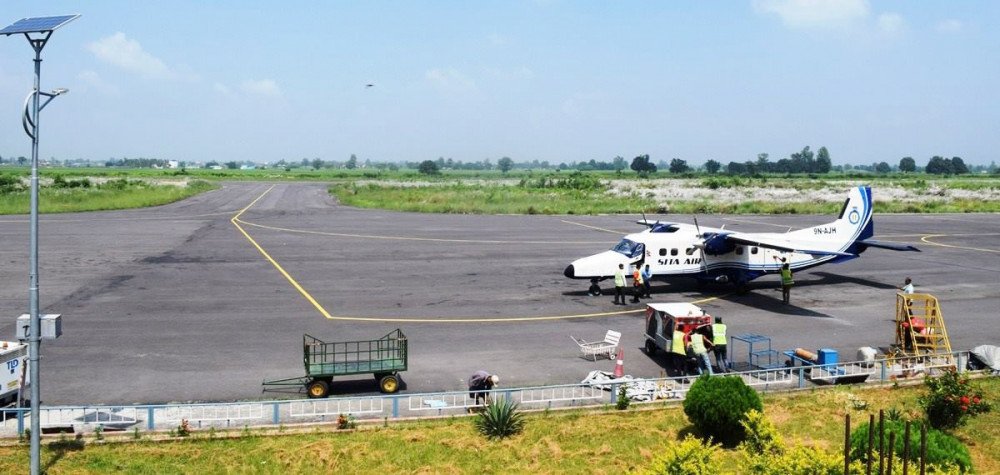 नेपालगञ्ज विमानस्थलमा कन्भेयर बेल्ट लागु