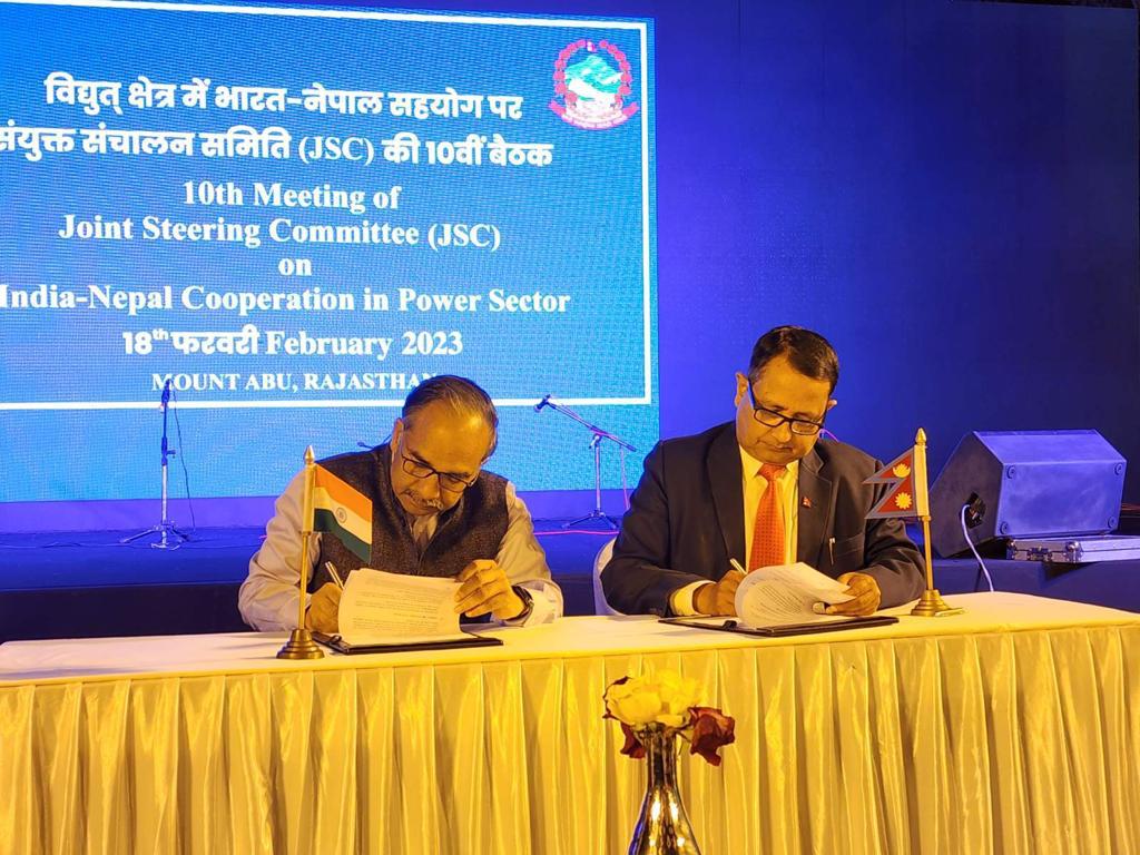 नेपाल भारत ऊर्जा सचिवस्तरीय बैठक : प्रसारण लाइन र विद्युत् व्यापारमा महत्वपूर्ण सहमति