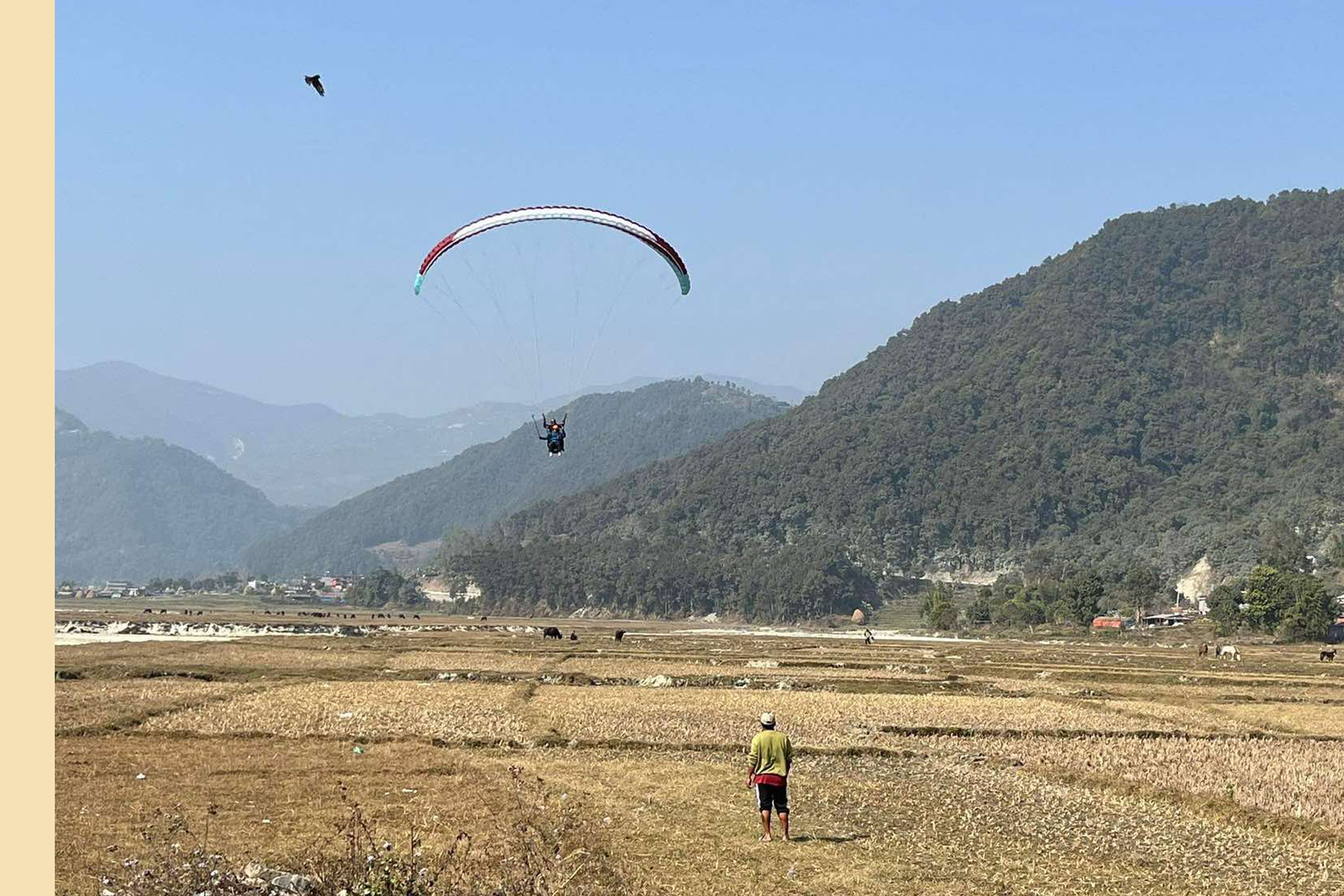 प्याराग्लाइडिङ्गको परीक्षण उडान