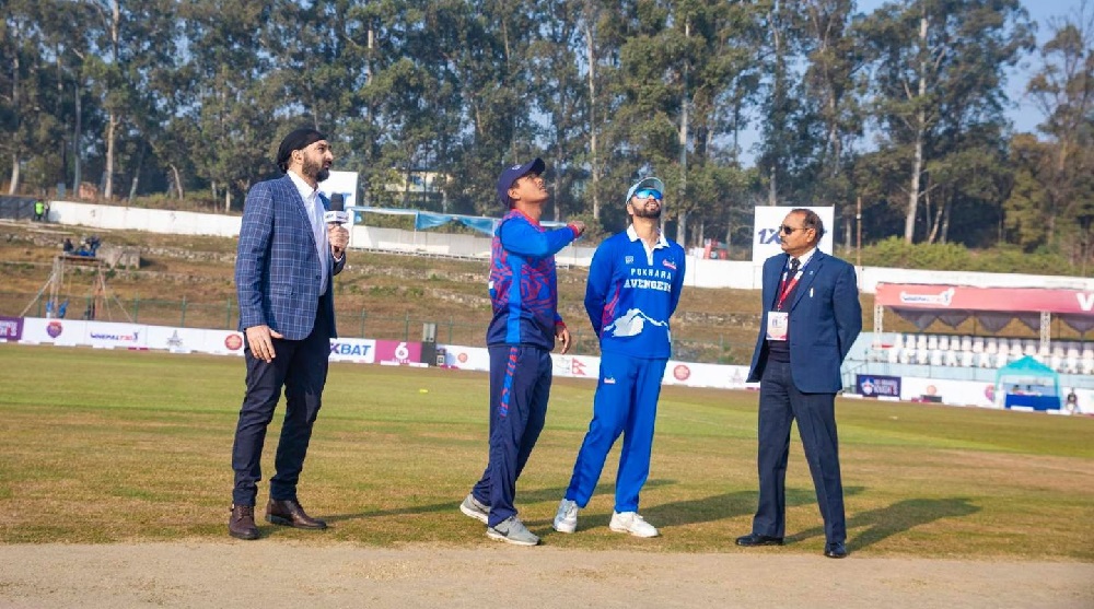 नेपाल टी २० लिगः दुई खेल हुँदै, फार वेस्ट फिल्डिङमा