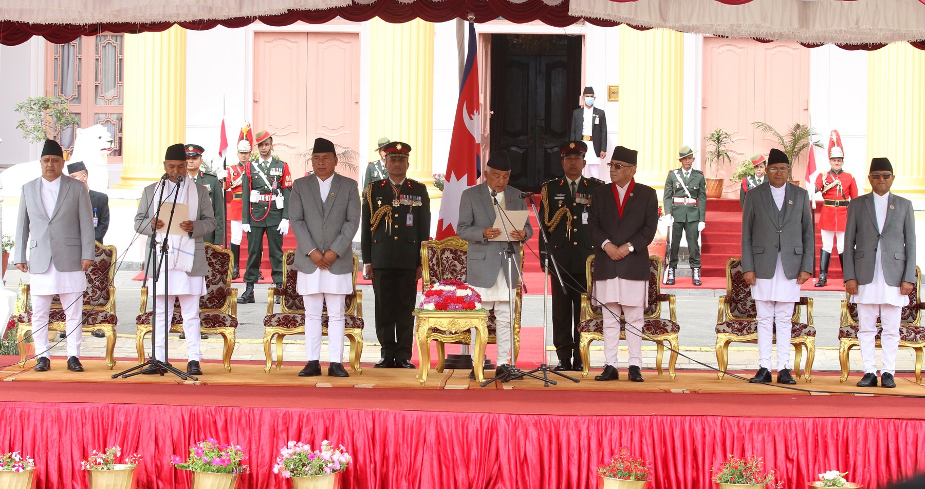 उपराष्ट्रपतिको शपथग्रहण