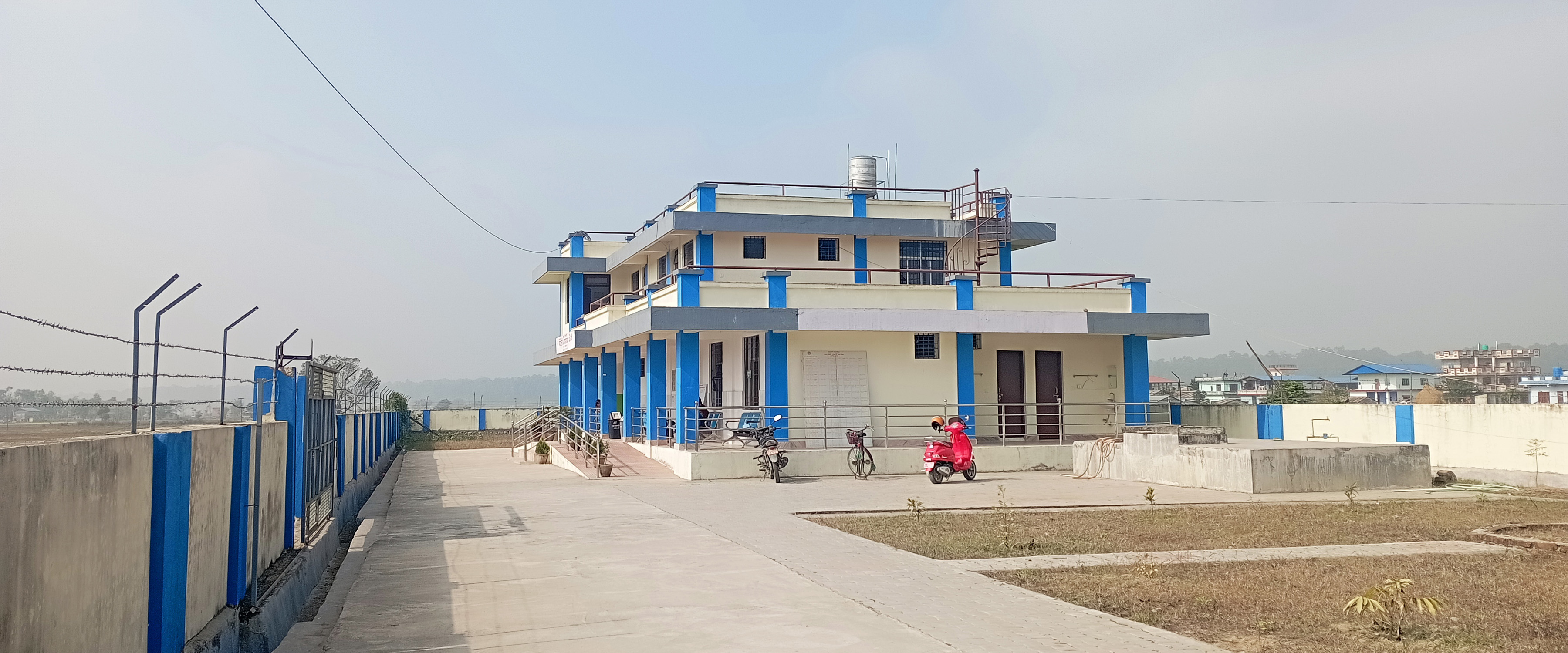 नवनिर्मित स्वास्थ्यचौकी भवन