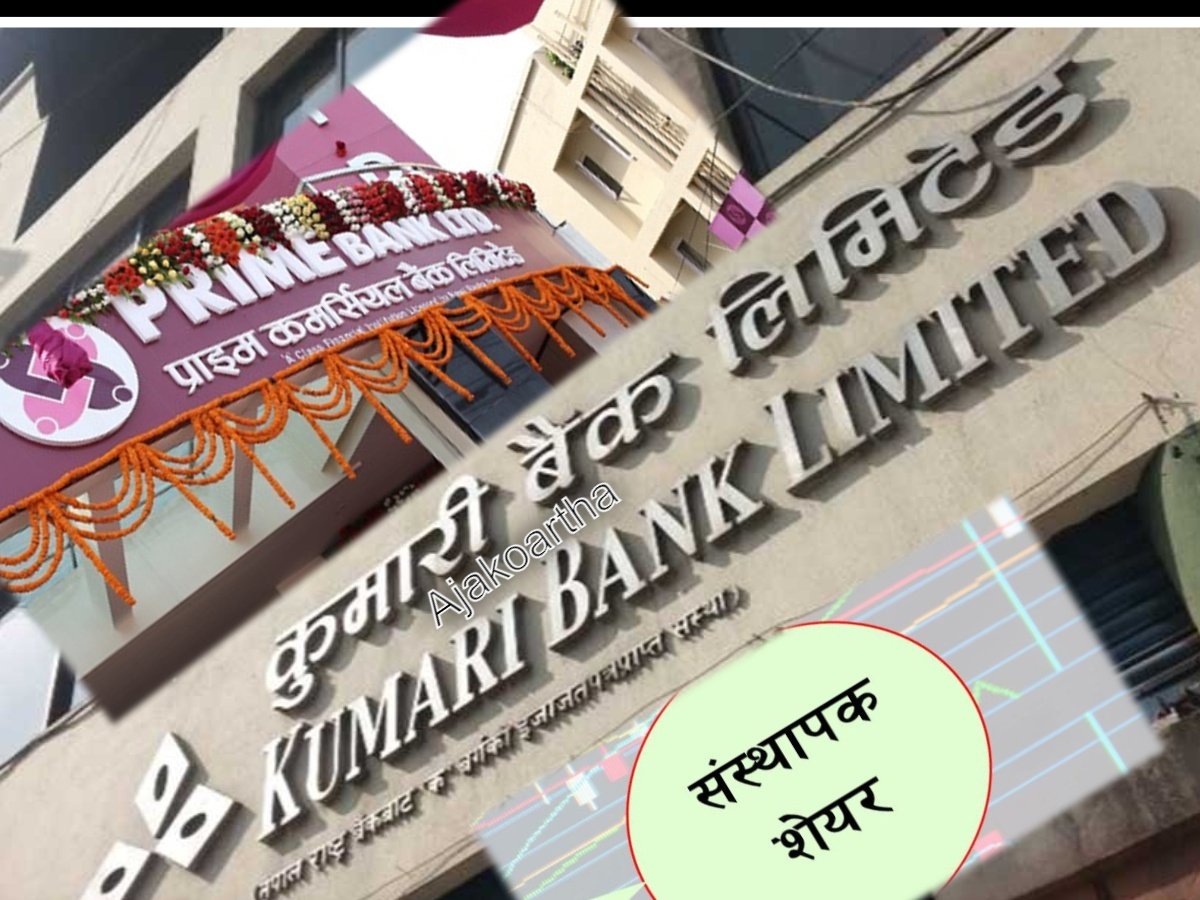 यी दुई वाणिज्य बैंकको संस्थापक शेयर आजदेखि बिक्रीमा