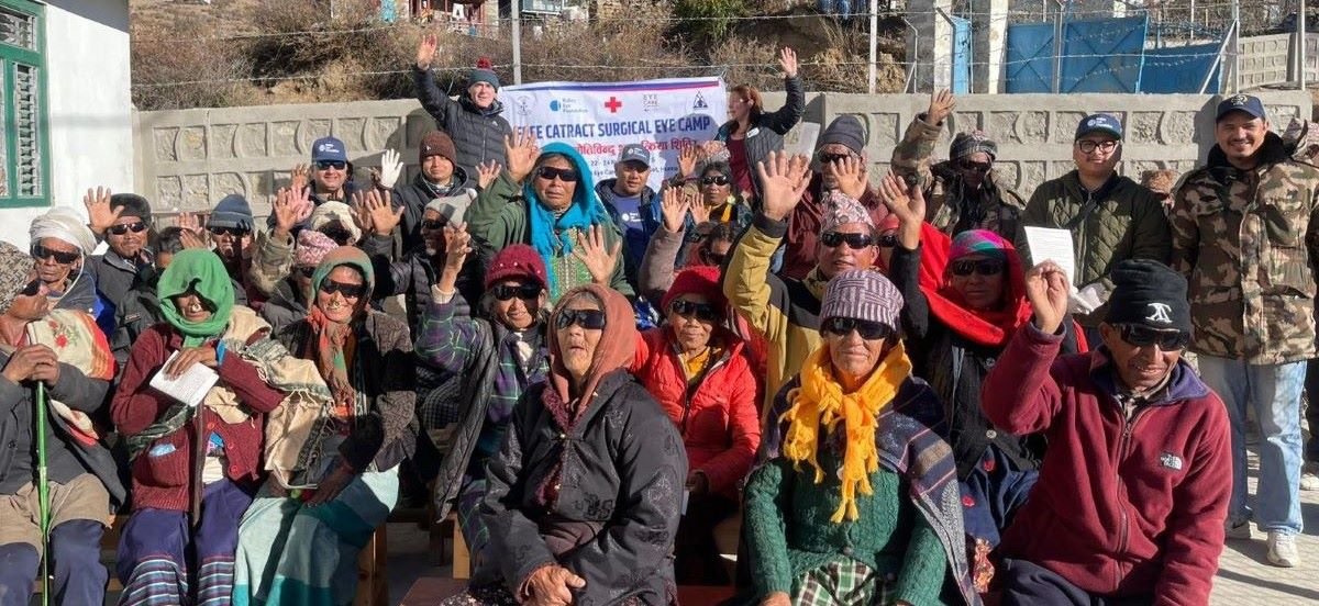 हुम्लाको अदानचुलीमा निःशुल्क आँखा शिविर सञ्चालन, ५२० जनाले गराए उपचार
