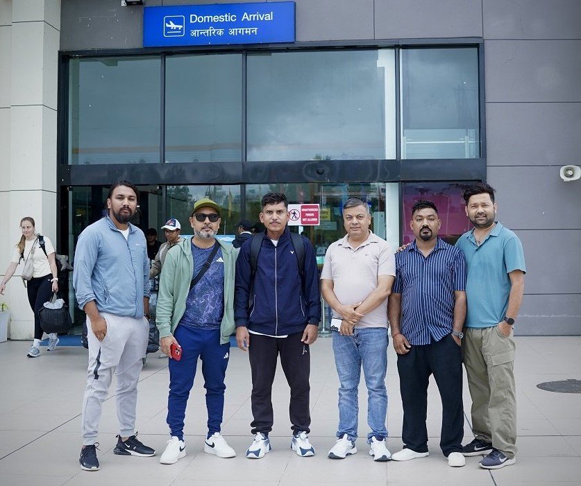 पाँच महिना युएईमा अलपत्र परेका अमृत रानाभाट उद्धारपछि पोखरा फर्किए