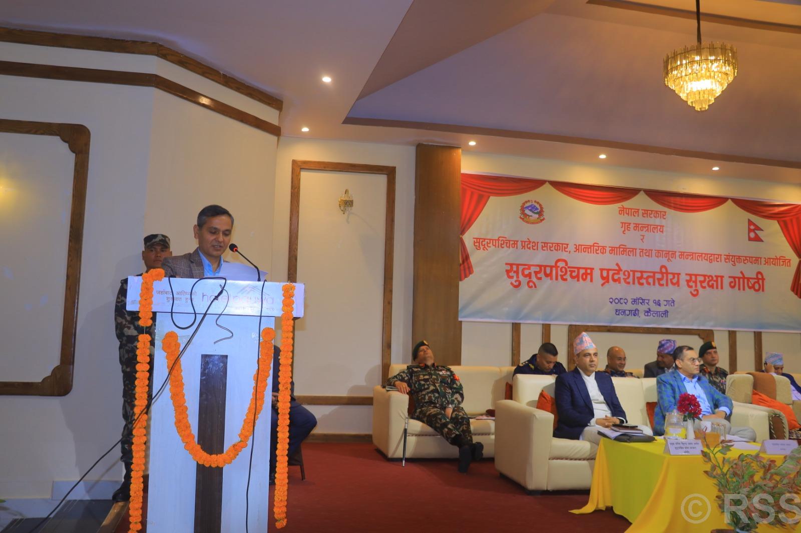 निर्वाचन बिथोलिन दिँदैनौँ : गृहमन्त्री अर्याल