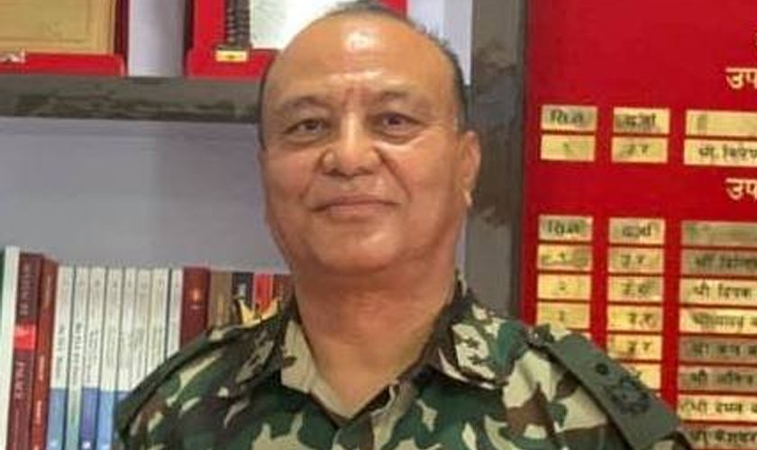 नेपाली सेनाको कमान्ड सिग्देलले सम्हाले