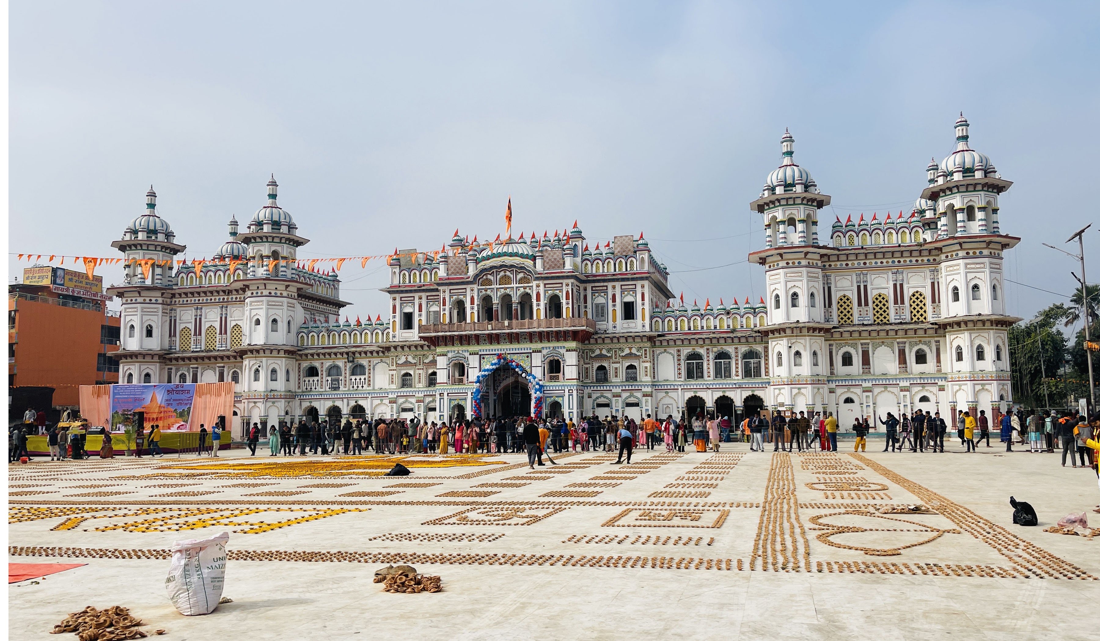 सवा लाख दीप प्रज्वलनको तयारी