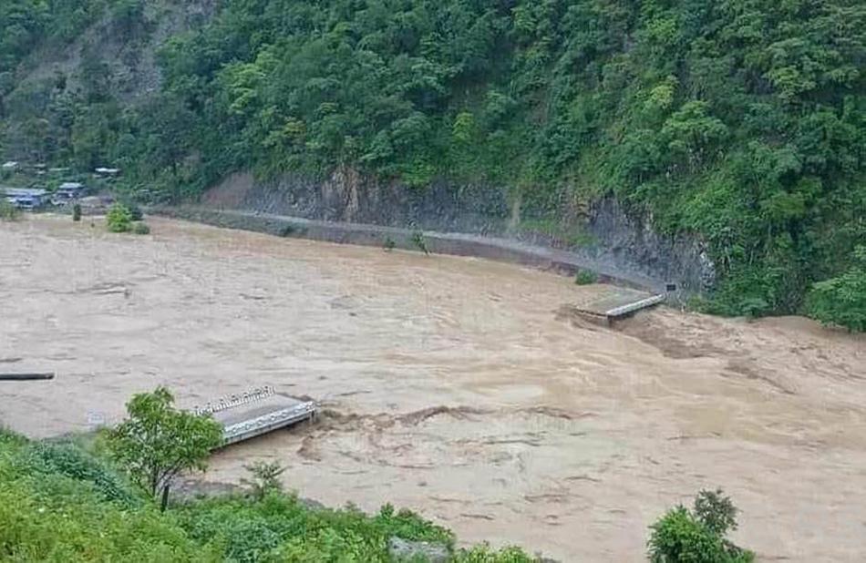 घरमा बाढी पस्दा नुवाकोटमा एक महिला बेपत्ता