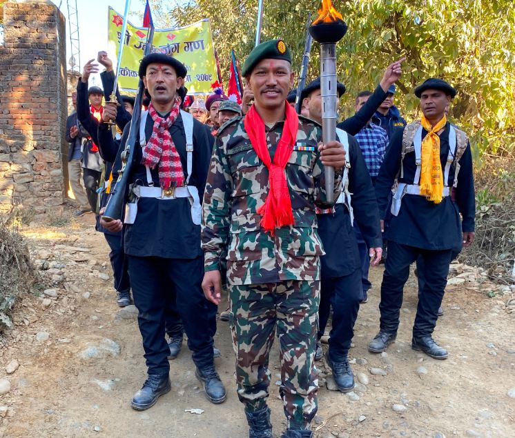 'एकीकरण टर्च र्‍याली’ नुवाकोट दरबारमा