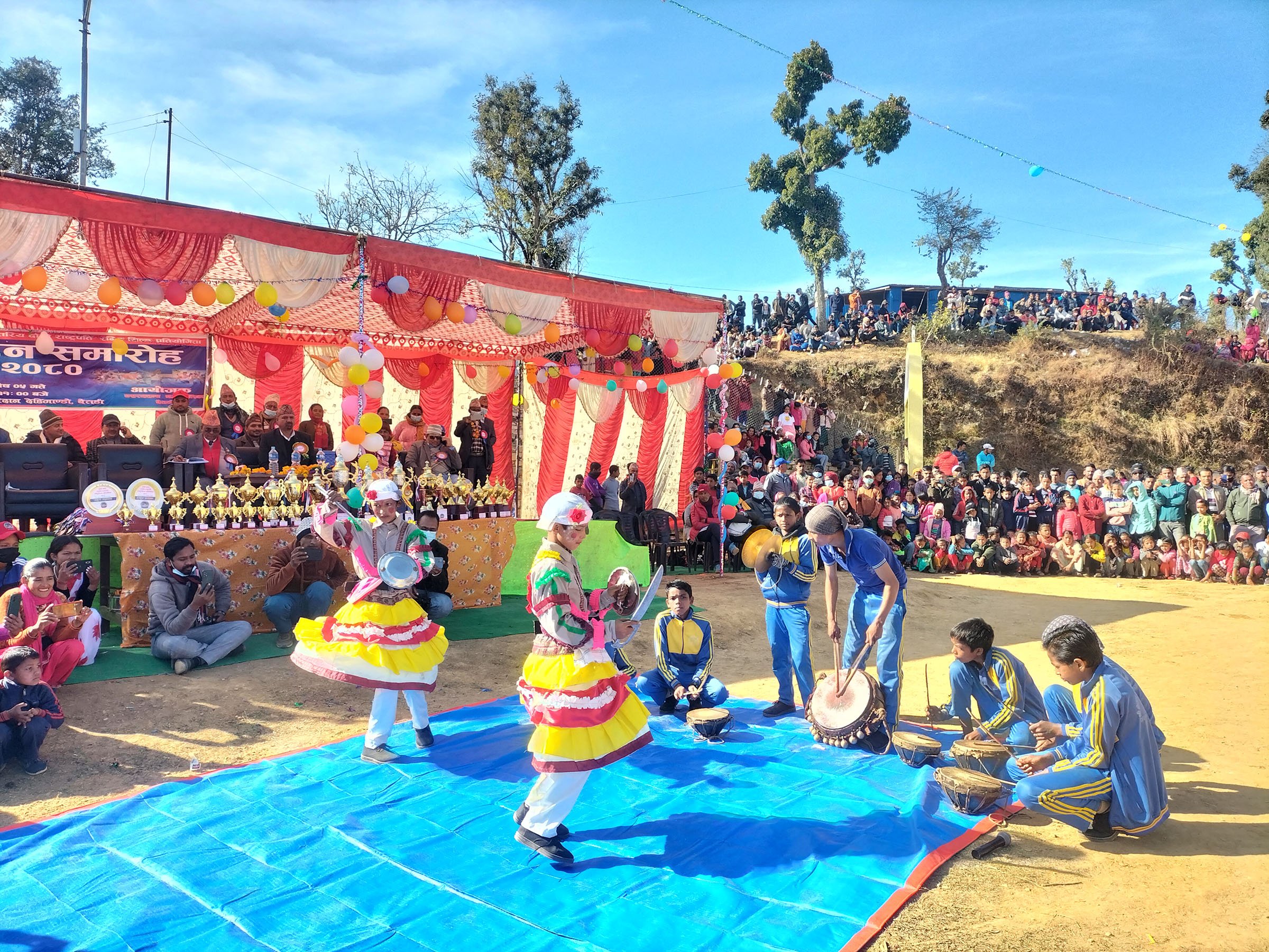 छलिया नाच प्रस्तुती