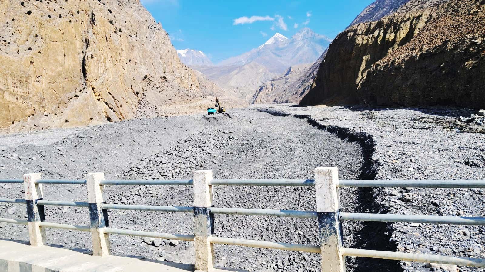 बेनी-जोमसोम-कोरला खण्डमा ८५ प्रतिशत काम सम्पन्न