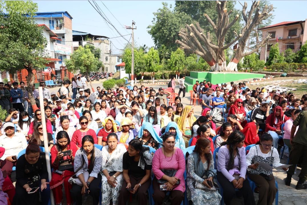 भरतपुरमा युवालक्षित सीपमूलक तालिम सुरु