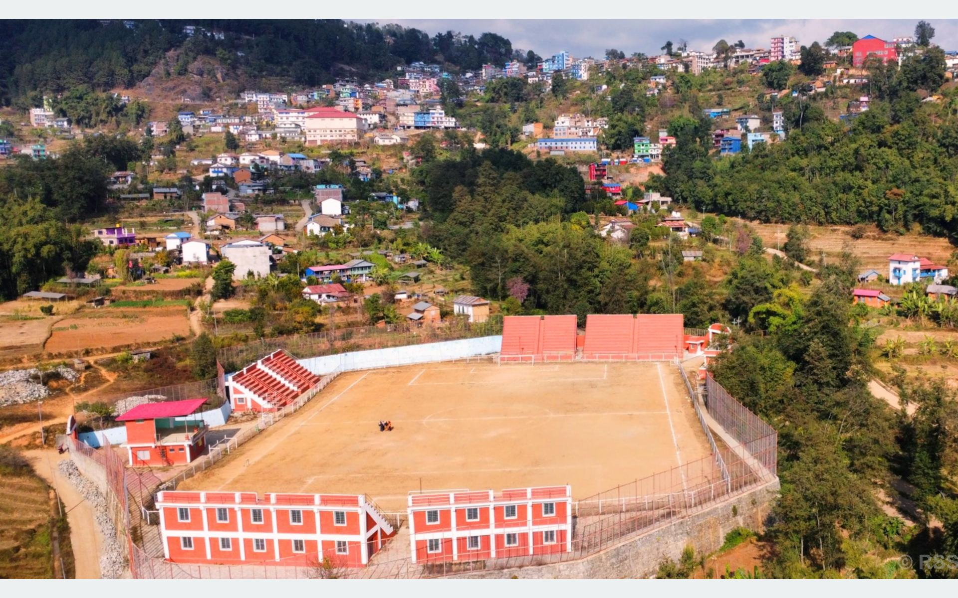 भोजपुरमा १४ करोड लगानीमा राष्ट्रियस्तरको रंगशाला निर्मार्ण, खेल गतिविधि बढ्यो