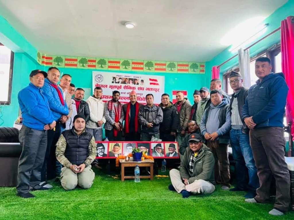 भूतपूर्व सैनिक संघ भक्तपुरको अध्यक्षमा दाहाल निर्विरोध निर्वाचित