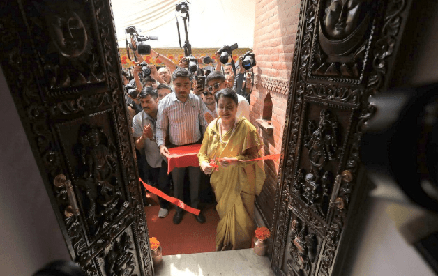आफ्नो सम्पर्क कार्यालय उद्घाटन गर्दै विद्याले भनिन्– एमालेकै कार्यकर्ता भएर काम गर्न चाहेको छु