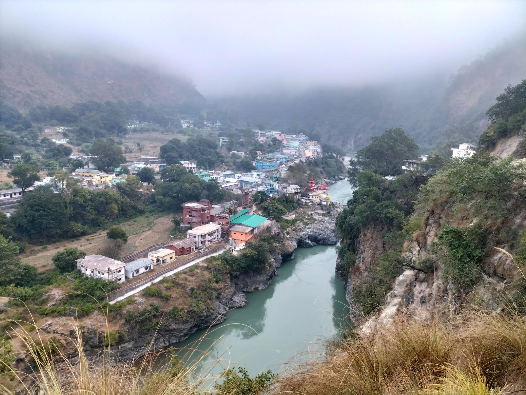 झुलाघाट बीचमा महाकाली नदी