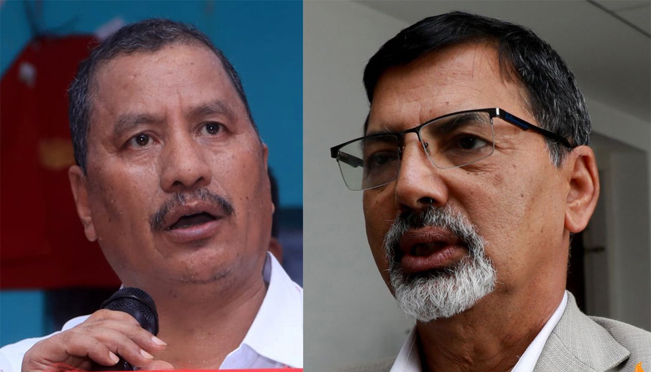 प्रभाकर र विप्लव एउटै मञ्चमा