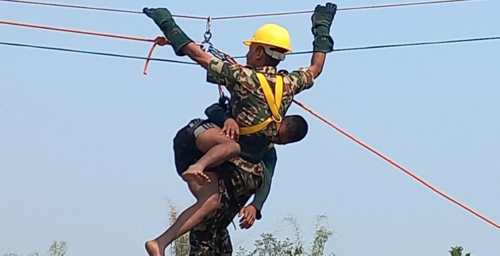 विपत् उद्धार प्रदर्शन गरिँदै