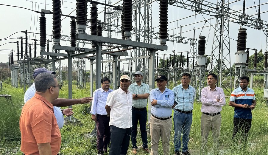 वीरगञ्जमा उच्च क्षमताका विद्युत् प्रसारण लाइन तथा सबस्टेसनहरुको निर्माण हुदैँ