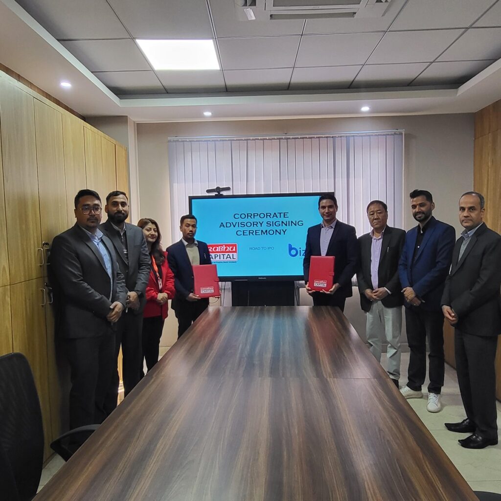 आईपीओ निष्कासन गर्दै बिजबेल, प्रभु क्यापिटलसँग गर्‍यो ‘रोड टु आइपीओ’ सम्झौता
