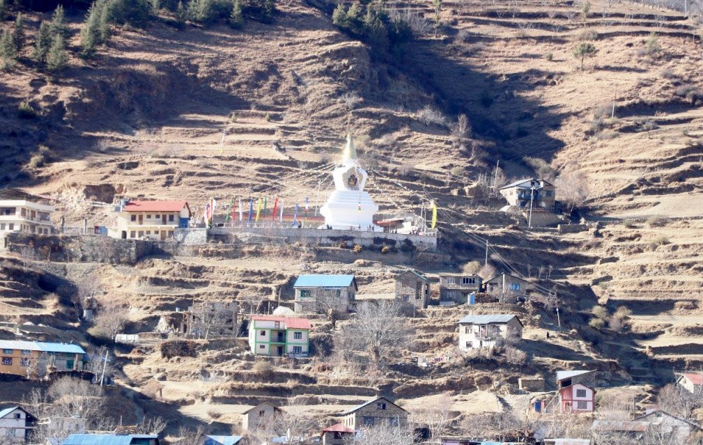 डुडुल चैत्य स्तूपा (तस्बिर)