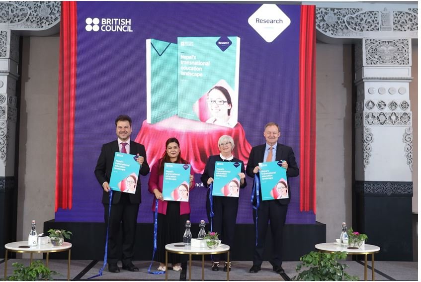 ब्रिटिस काउन्सिलद्वारा नेपालमा अन्तर्देशीय शिक्षासम्बन्धी अनुसन्धान सार्वजनिक