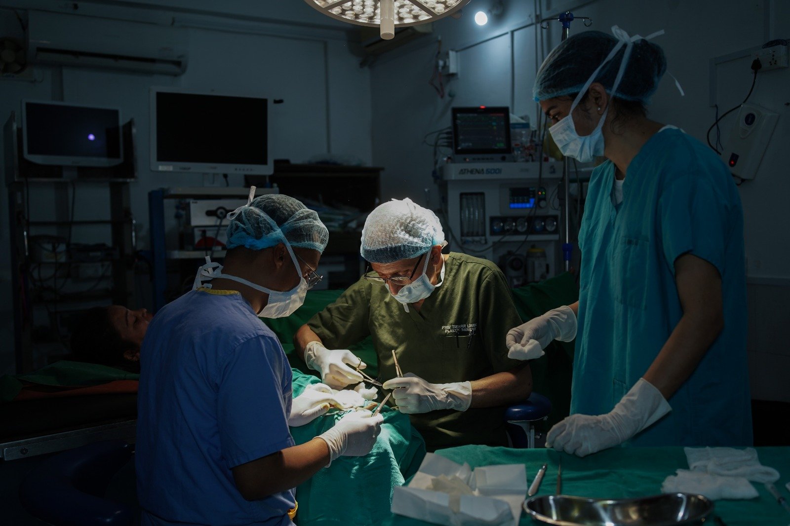Burn Surgical Camp OT at Dhangadi