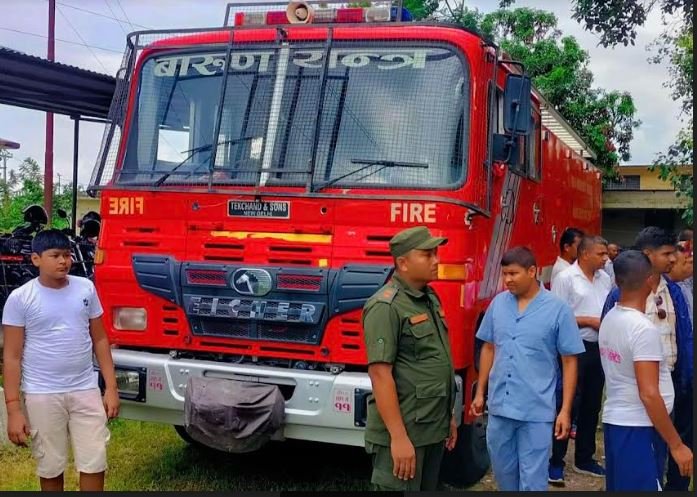 भरतपुर-२० मा बारुण यन्त्र इकाई तथा नगर प्रहरी बिटको शुभारम्भ