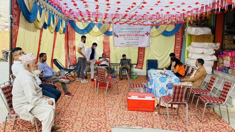 रक्तदान कार्यक्रम सम्पन्न