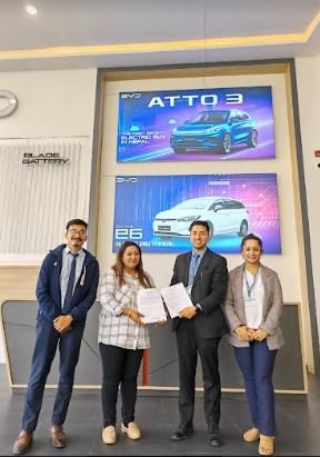 NMB र BYD Autto बीच सम्झौता