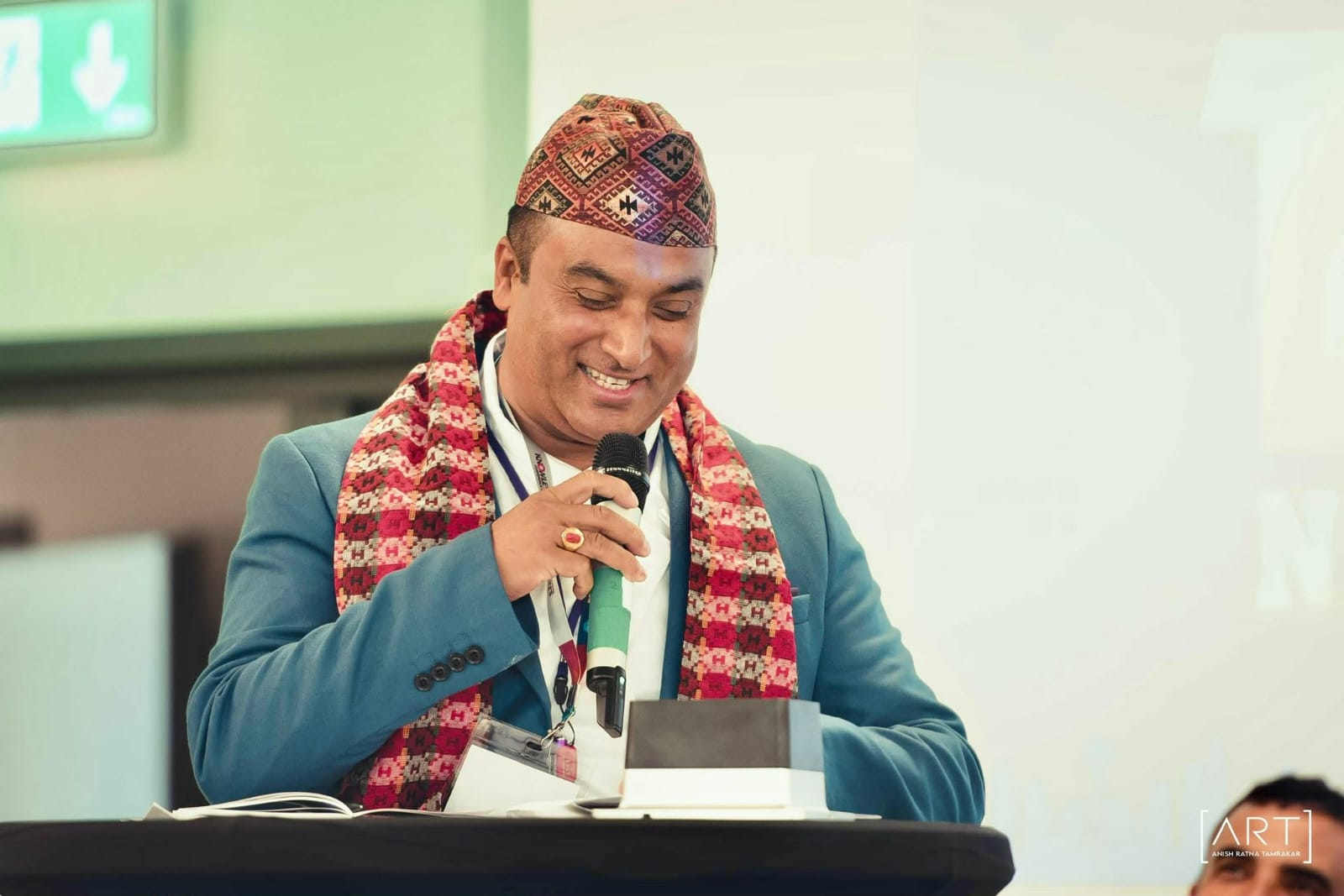 एनआरएनएको महासचिवमा रामशरण सिम्खडाको उम्मेदवारी घोषणा, एकताबद्ध एनआरएनए बनाउने उद्घोष