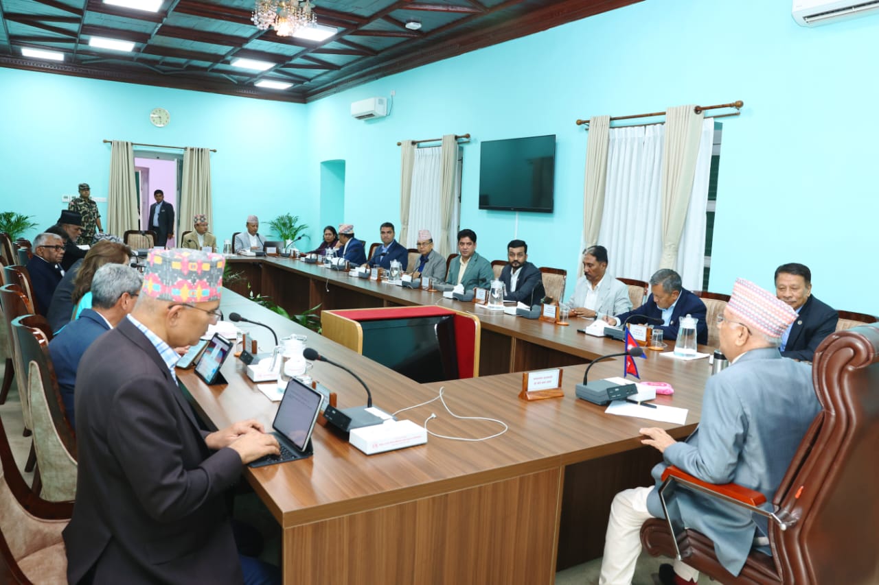 मन्त्रिपरिषद् बैठक दिउँसो २ बजे हुदैँ
