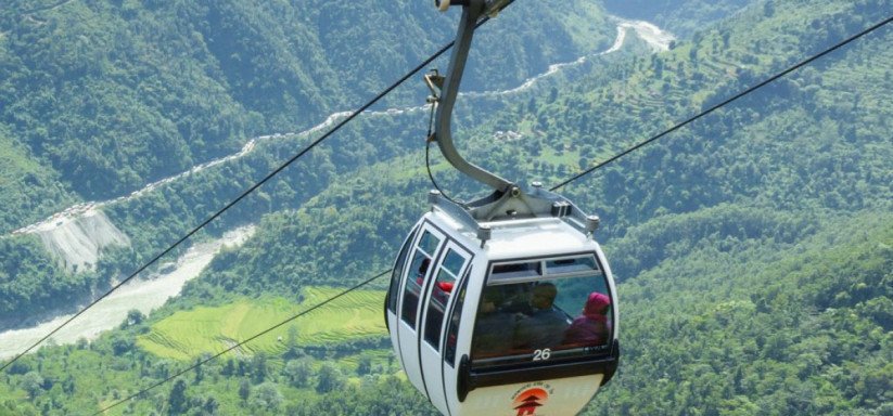 जेठ महिनामा केबलकार यात्रा गर्नेको सख्या अहिलेसम्मकै उच्च