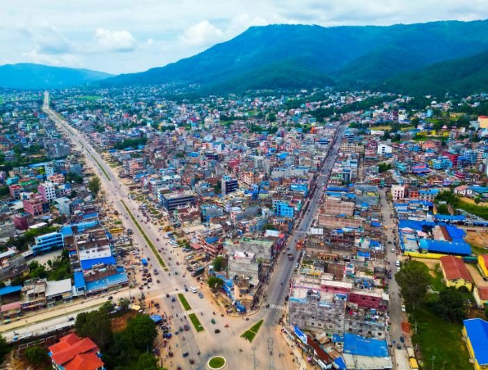 वीरेन्द्रनगर बजार र रत्न राजमार्गको आसपास क्षेत्र