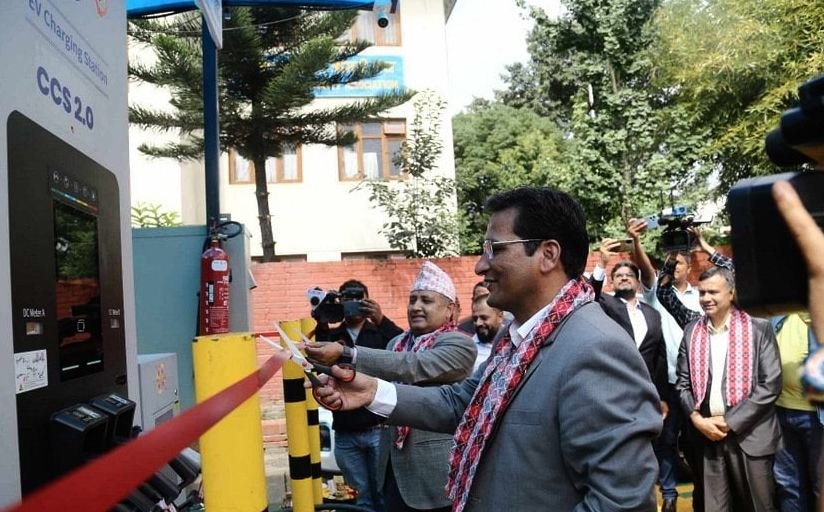 विद्युत प्राधिकरणले बनाएको देशभरका चार्जिङ स्टेसन उद्घाटन