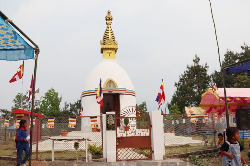 नवनिर्मित बुद्ध विहार