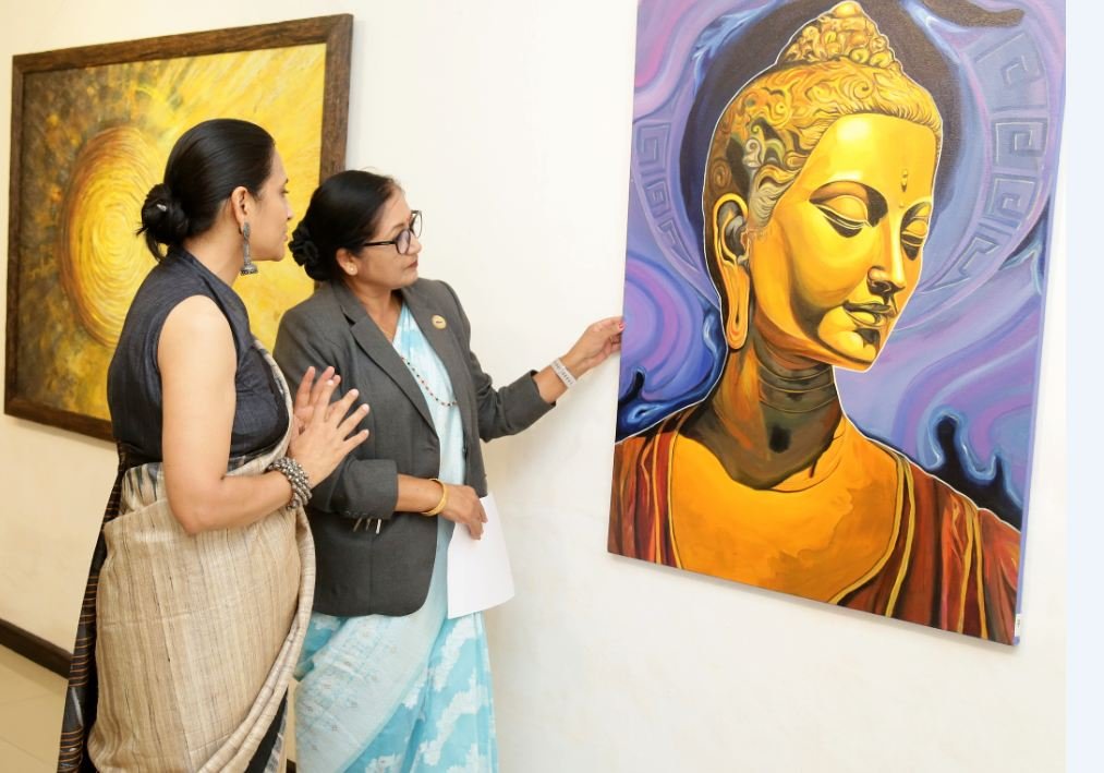 चित्रकला प्रदर्शनीको समुद्घाटन