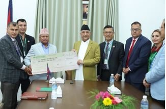 प्रधानमन्त्री दैवी प्रकोप उद्धार कोषमा कृषि विकास बैंक लिमिटेडले गर्‍यो सहयोग