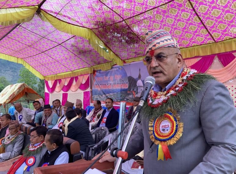 मुख्यमन्त्री पाण्डे–सम्बोधन